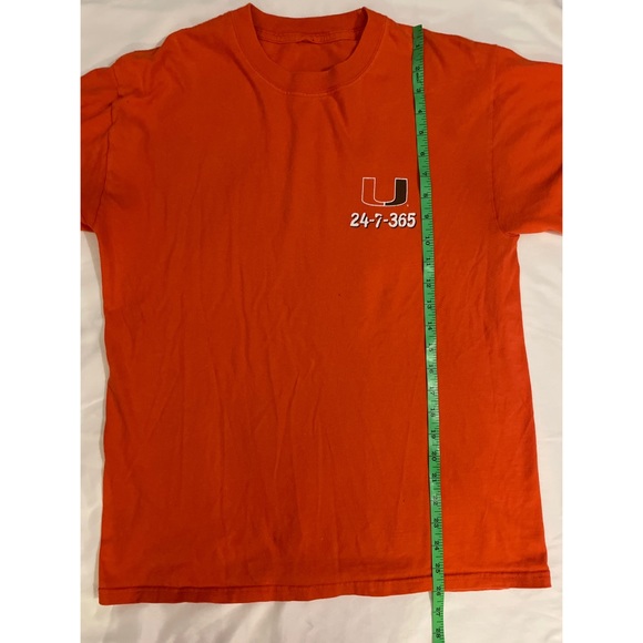 Y2k Miami Hurricanes Shirt - Picture 4 of 5